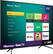 Angle. Hisense - 75" Class R7E Series LED 4K UHD Smart Roku TV - Black.