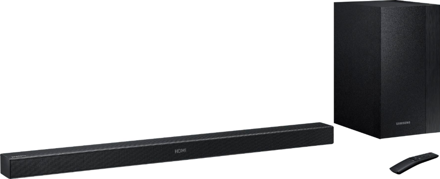 ild vanter Ældre Best Buy: Samsung 2.1-Channel 290W Soundbar System with 6-1/2" Wireless  Subwoofer Black HW-M435/ZA