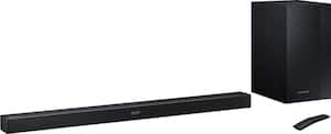 Samsung - 2.1-Channel 290W Soundbar System with 6-1/2" Wireless Subwoofer - Black - Angle_Zoom