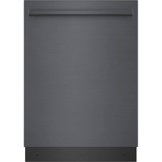 Bosch – 800 Series 24″ Top Control Built-In Dishwasher with CrystalDry, Stainless Steel Tub, 3rd Rack, 42 dBa – Black stainless steel