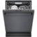 Alt View Zoom 21. Bosch - 800 Series 24" Top Control Built-In Dishwasher with CrystalDry, Stainless Steel Tub, 3rd Rack, 42 dBa - Black stainless steel.