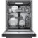 Alt View Zoom 23. Bosch - 800 Series 24" Front Control Built-In Dishwasher with CrystalDry, Stainless Steel Tub, 3rd Rack, 42 dBa - Black.