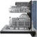 Alt View Zoom 22. Bosch - 800 Series 24" Top Control Built-In Dishwasher with Stainless Steel Tub, 3rd Rack, 42 dBa - Black.