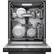 Alt View 11. Bosch - 800 Series 24" Top Control Built-In Dishwasher with Stainless Steel Tub, 3rd Rack, 42 dBa - Black.