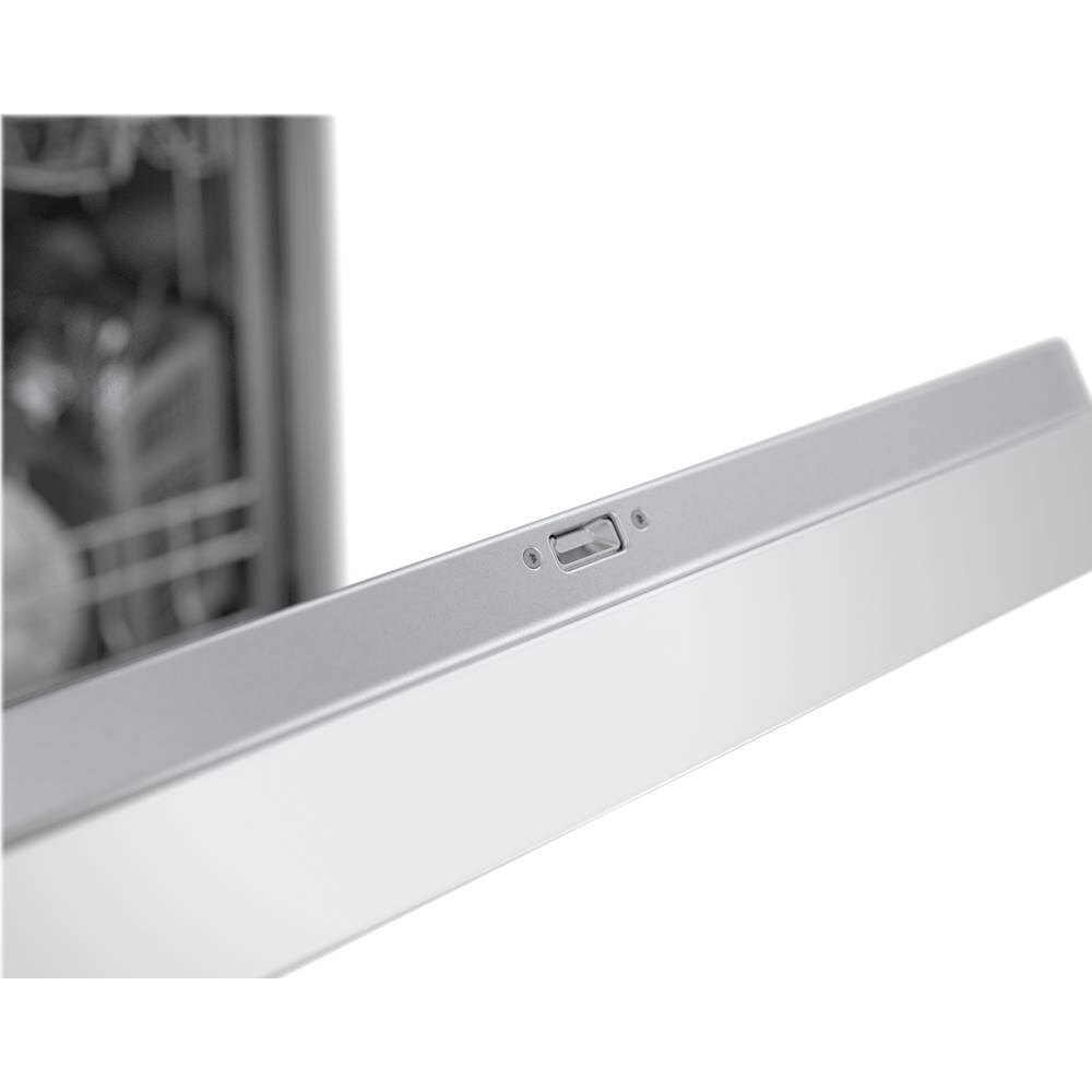 Alt View 19. Bosch - 800 Series 24" Front Control Built-In Dishwasher with CrystalDry, Stainless Steel Tub, 3rd Rack, 42 dBa - White.