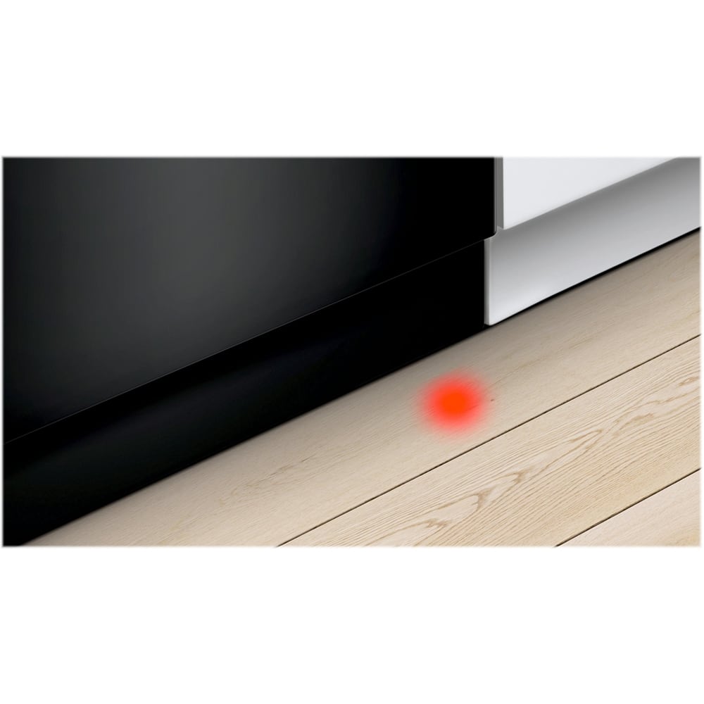 Alt View 13. Bosch - 500 Series 24" Top Control Stainless Steel Tub Built-In Dishwasher with 3rd Rack and RackMatic, 44 dBa - Black.