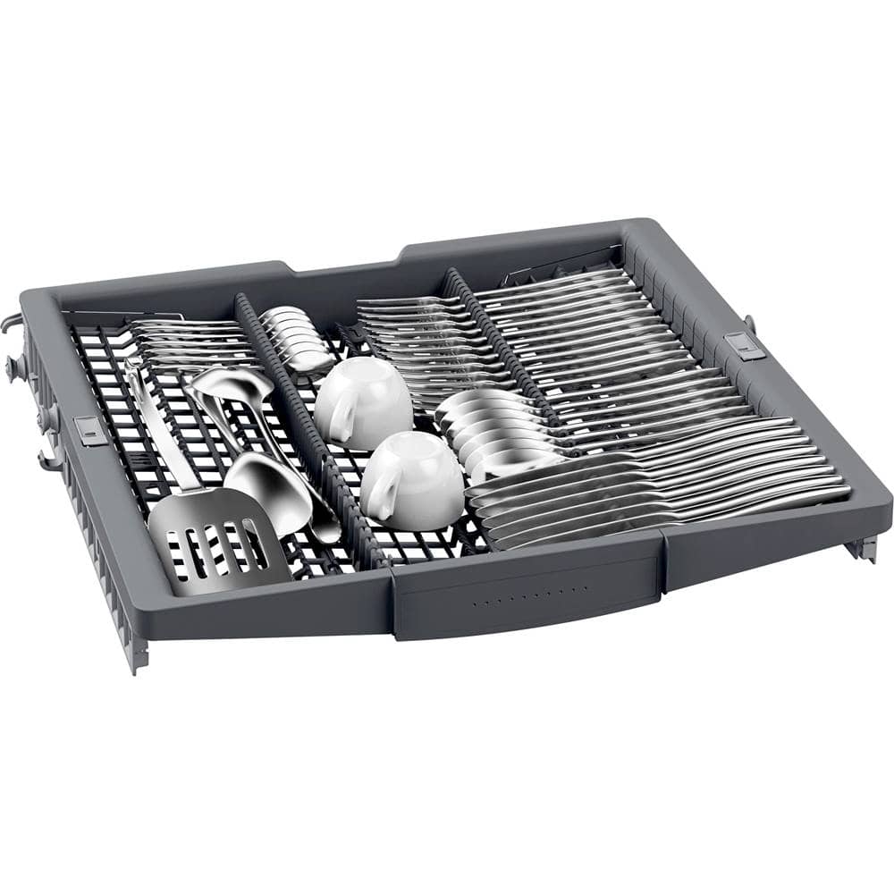 Alt View 18. Bosch - 500 Series 24" Top Control Stainless Steel Tub Built-In Dishwasher with 3rd Rack and RackMatic, 44 dBa - Black.