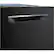 Alt View 19. Bosch - 500 Series 24" Top Control Stainless Steel Tub Built-In Dishwasher with 3rd Rack and RackMatic, 44 dBa - Black.