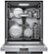 Alt View Zoom 13. Bosch - 800 Series 24" Top Control Built-In Dishwasher with CrystalDry, Stainless Steel Tub, 3rd Rack, 42 dBa - Custom Panel Ready.