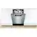 Alt View 23. Bosch - 800 Series 24" Top Control Smart Built-In Stainless Steel Tub Dishwasher with 3rd Rack and CrystalDry, 42 dBa - Stainless steel.