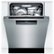 Alt View Zoom 2. Bosch - 800 Series 24" Top Control Built-In Dishwasher with CrystalDry, Stainless Steel Tub, 3rd Rack, 42 dBa - Stainless steel.