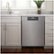 Alt View Zoom 23. Bosch - 800 Series 24" Top Control Built-In Dishwasher with CrystalDry, Stainless Steel Tub, 3rd Rack, 42 dBa - Stainless steel.