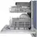 Alt View 12. Bosch - 500 Series 24" Top Control Built-In Stainless Steel Tub Dishwasher with 3rd Rack and PrecisionWash, 44 dBa - White.