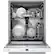 Alt View 2. Bosch - 500 Series 24" Top Control Built-In Stainless Steel Tub Dishwasher with 3rd Rack and PrecisionWash, 44 dBa - White.