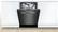 Alt View 20. Bosch - 800 Series 24" Top Control Built-In Stainless Steel Tub Dishwasher with 3rd Rack and CrystalDry, 42 dBa - Black stainless steel.