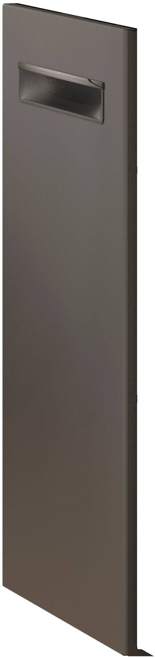 Alt View 19. Bosch - 800 Series 24" Top Control Built-In Stainless Steel Tub Dishwasher with 3rd Rack and CrystalDry, 42 dBa - Black stainless steel.