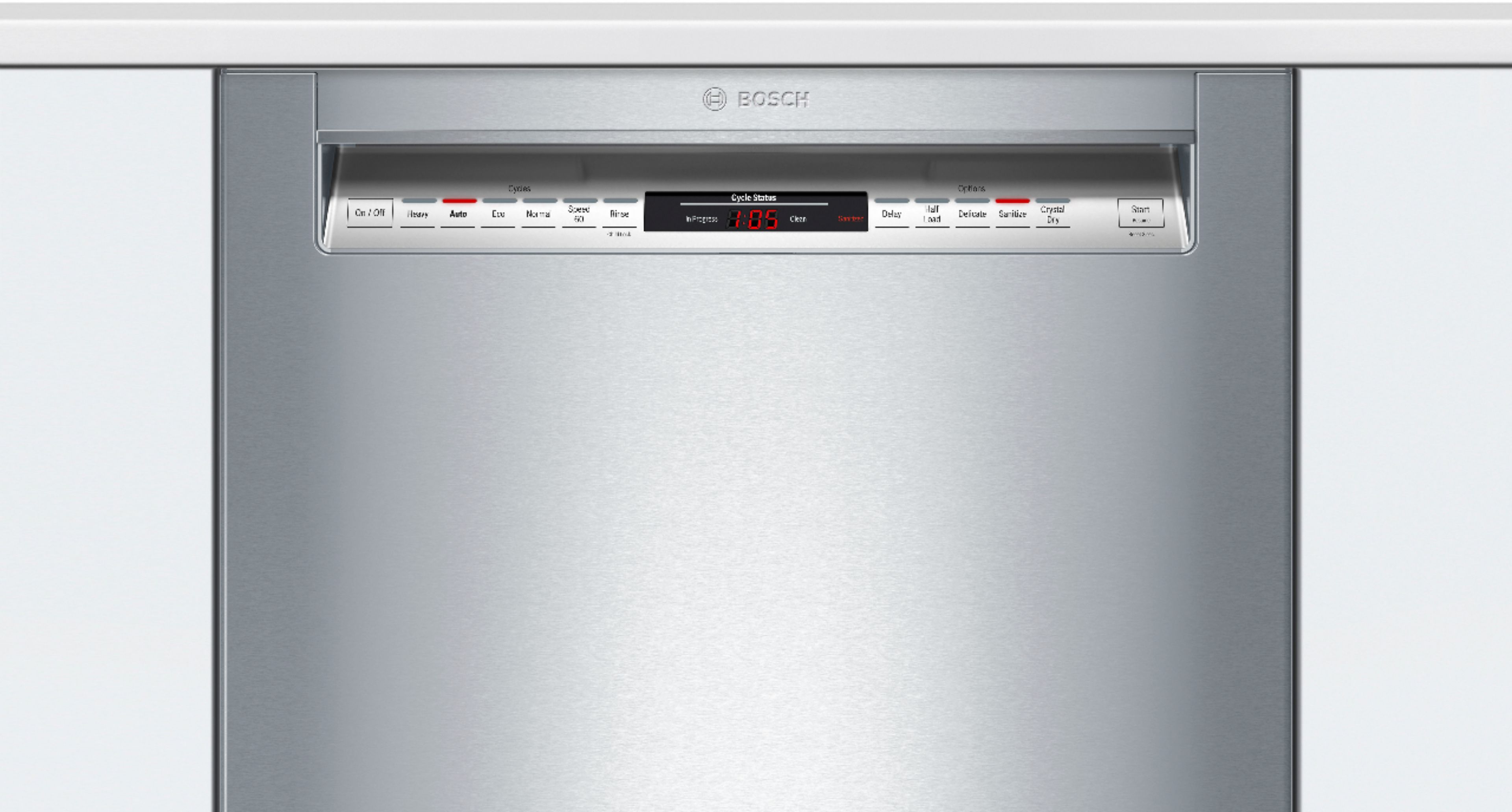 Bosch 800 Series 24 Front Control Built In Dishwasher With