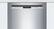 Alt View 12. Bosch - 800 Series 24" Front Control Built-In Dishwasher with CrystalDry, Stainless Steel Tub, 3rd Rack, 42 dBa - Stainless steel.