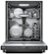 Alt View Zoom 12. Bosch - 800 Series 24" Top Control Built-In Dishwasher with CrystalDry, Stainless Steel Tub, 3rd Rack, 42 dBa - Black.