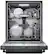 Alt View 13. Bosch - 800 Series 24" Top Control Built-In Dishwasher with CrystalDry, Stainless Steel Tub, 3rd Rack, 42 dBa - Black.