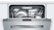 Alt View Zoom 21. Bosch - 800 Series 24" Top Control Built-In Stainless Steel Tub Dishwasher with 3rd Rack and CrystalDry, 42 dBa - Stainless Steel.