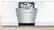 Alt View 20. Bosch - 800 Series 24" Top Control Built-In Stainless Steel Tub Dishwasher with 3rd Rack and CrystalDry, 42 dBa - Stainless steel.