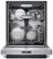 Alt View Zoom 1. Bosch - 800 Series 24" Top Control Built-In Stainless Steel Tub Dishwasher with 3rd Rack and CrystalDry, 42 dBa - Stainless Steel.