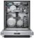 Alt View Zoom 1. Bosch - 800 Series 24" Top Control Built-In Stainless Steel Tub Dishwasher with 3rd Rack and CrystalDry, 40 dBa - Stainless Steel.