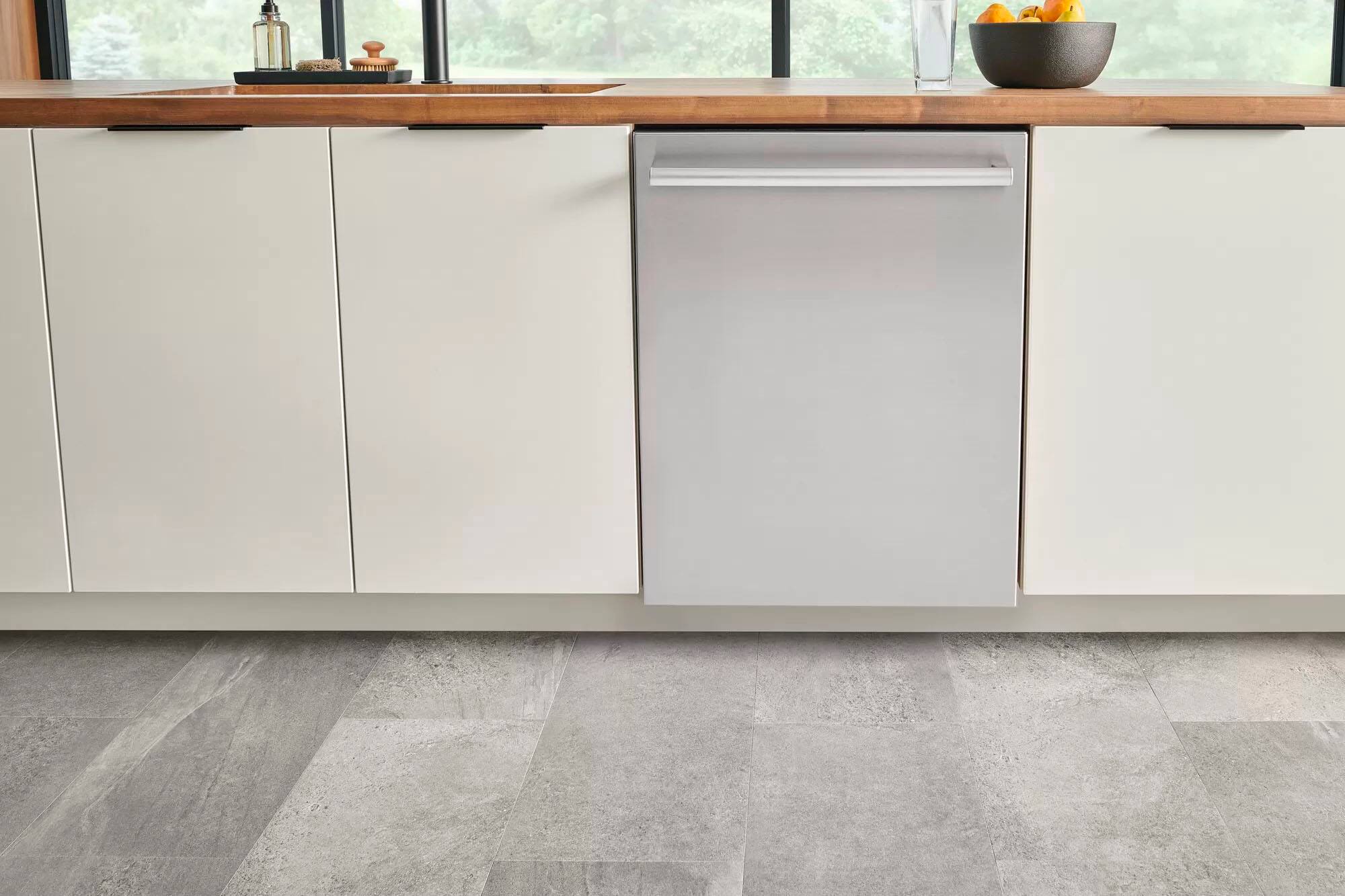 Alt View 25. Bosch - 800 Series 24" Top Control Built-In Stainless Steel Tub Dishwasher with 3rd Rack and CrystalDry, 40 dBa - Stainless steel.