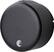 Front. August - Smart Lock Wi-Fi Replacement Deadbolt with App Access - Matte Black.