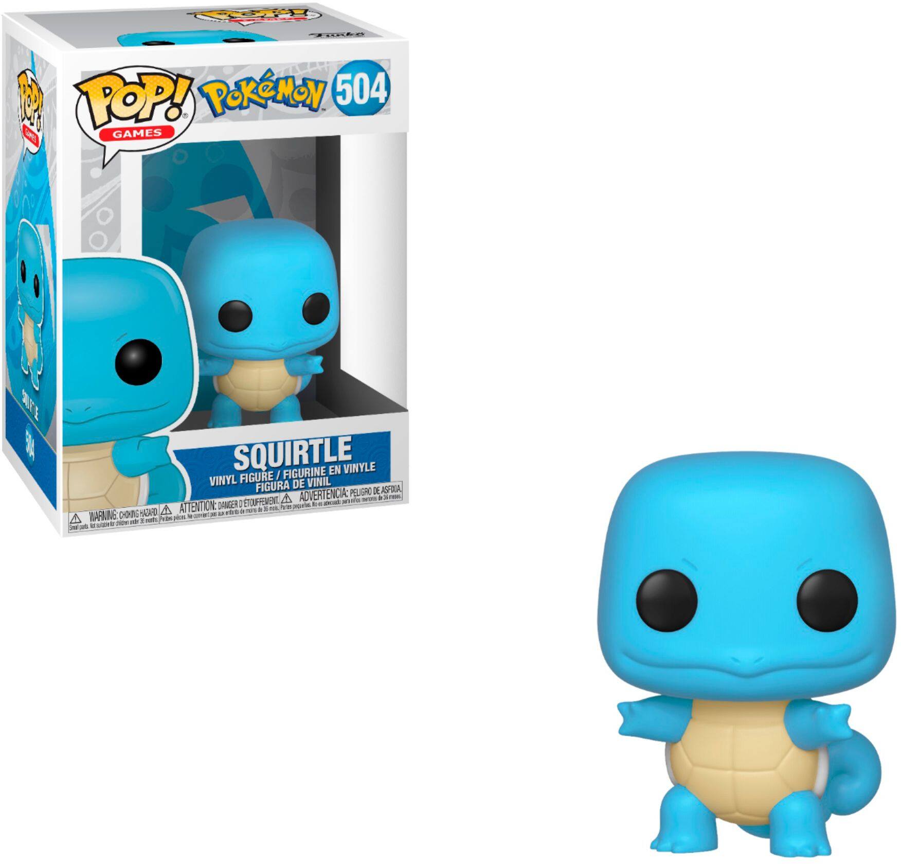 Front. Funko - POP! Games: Pokémon - Squirtle - Multi.