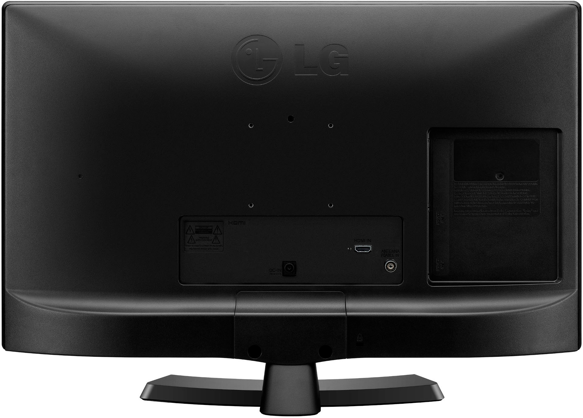 Back View: TVCONNECT 55" and SMALLER
