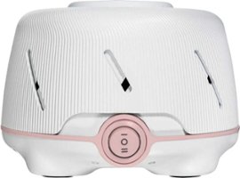 Yogasleep - Dohm Sleep Sound Machine - White with Pink - Front_Zoom