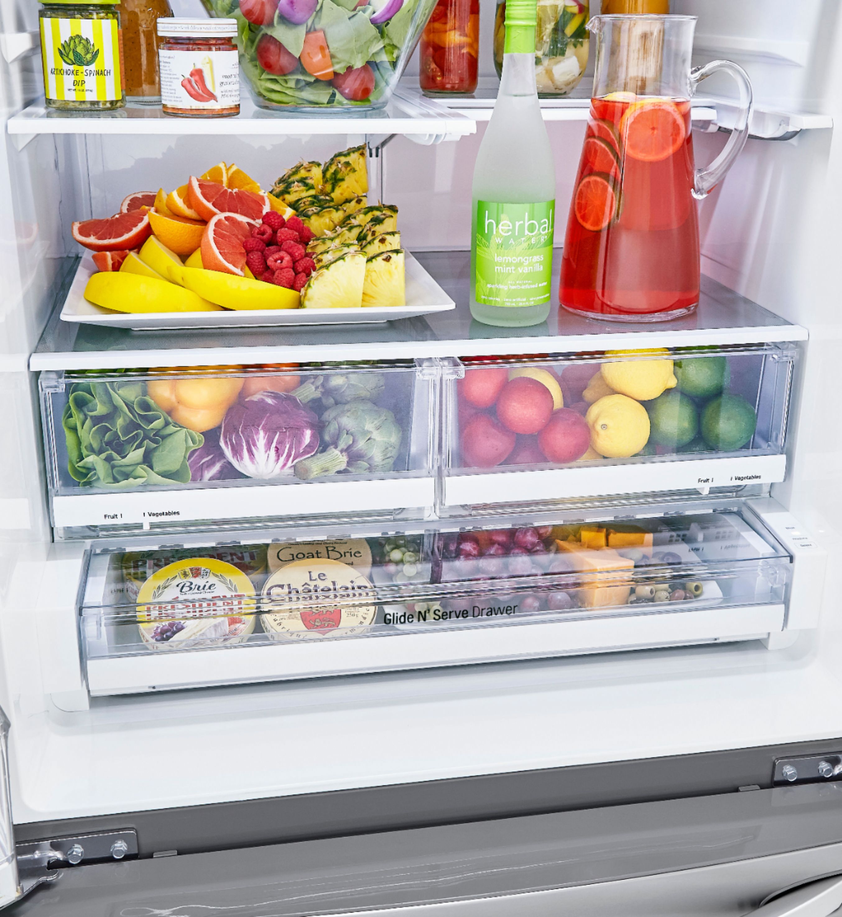 Customer Reviews LG Cu Ft French Door Smart Refrigerator With External Tall Ice And