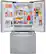 Alt View 12. LG - 24.5 Cu. Ft. French Door Smart Refrigerator with External Tall Ice and Water - Stainless steel.