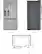 Alt View 2. LG - 24.5 Cu. Ft. French Door Smart Refrigerator with External Tall Ice and Water - Stainless steel.