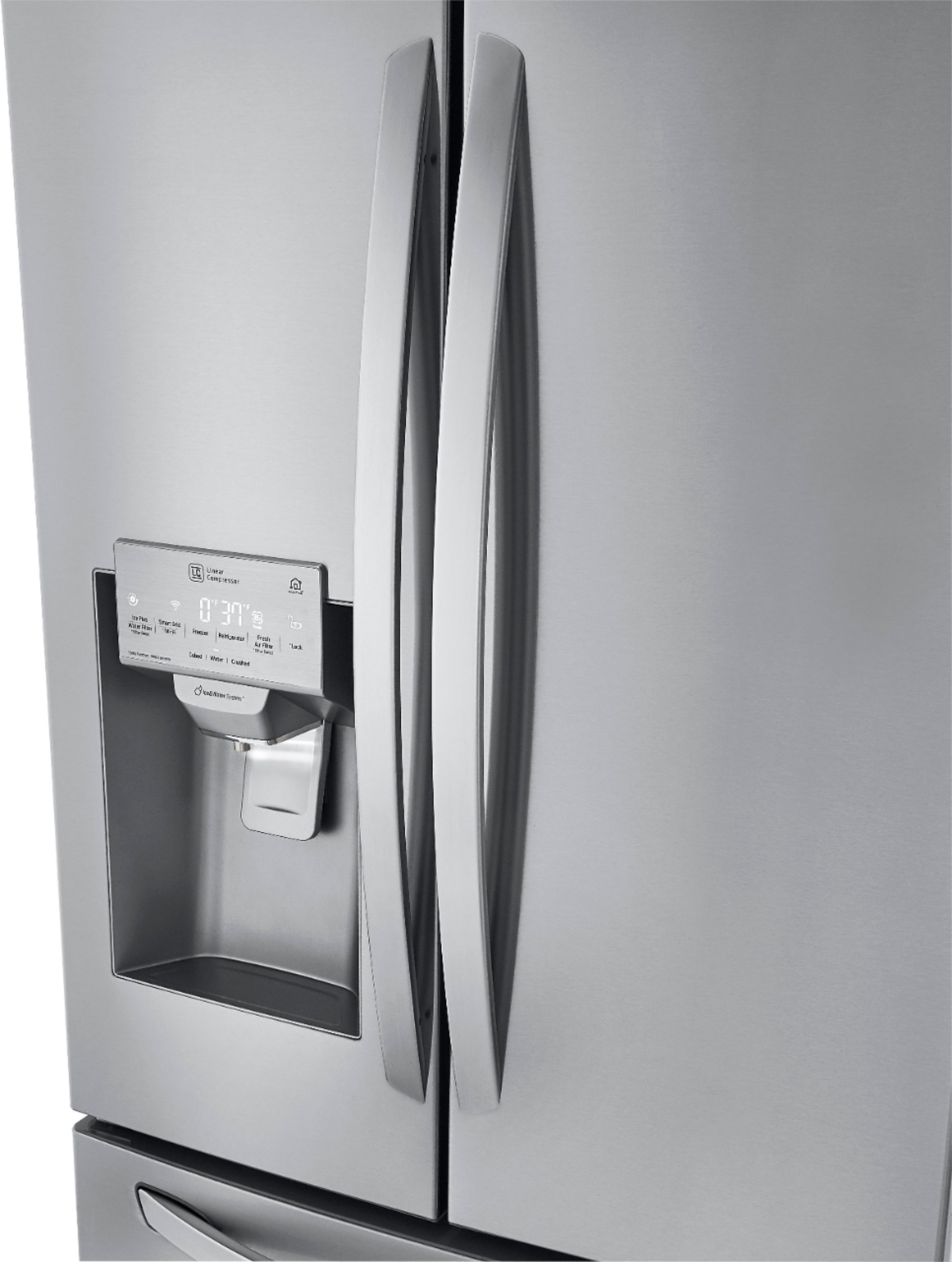 LG LRFXS2503D 33 Inch Smart French Door Refrigerator with 24.5 Cu