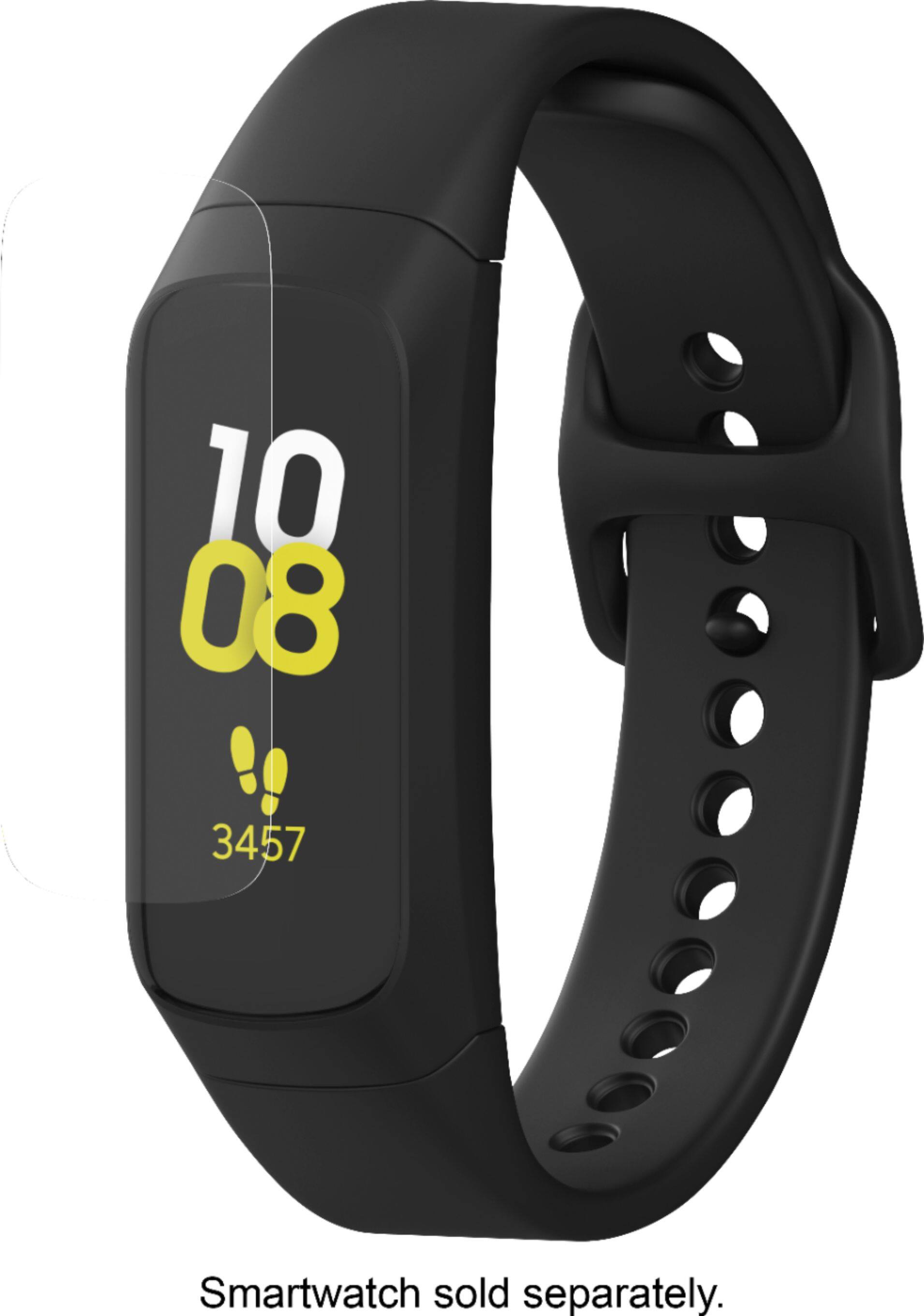 Angle. ZAGG - InvisibleShield HD Screen Protector for Samsung Galaxy Fit Watch - Clear.