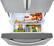 Alt View 5. LG - 25.1 Cu. Ft. French Door Refrigerator with Smart Cooling+ - Stainless steel.