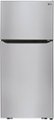 Front Zoom. LG - 20.2 Cu. Ft. Top-Freezer Refrigerator - Stainless steel.