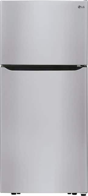 LG 20.2 Cu. Ft. Top Freezer Refrigerator Stainless Steel