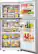 Alt View 4. LG - 20.2 Cu. Ft. Top-Freezer Refrigerator - Stainless steel.