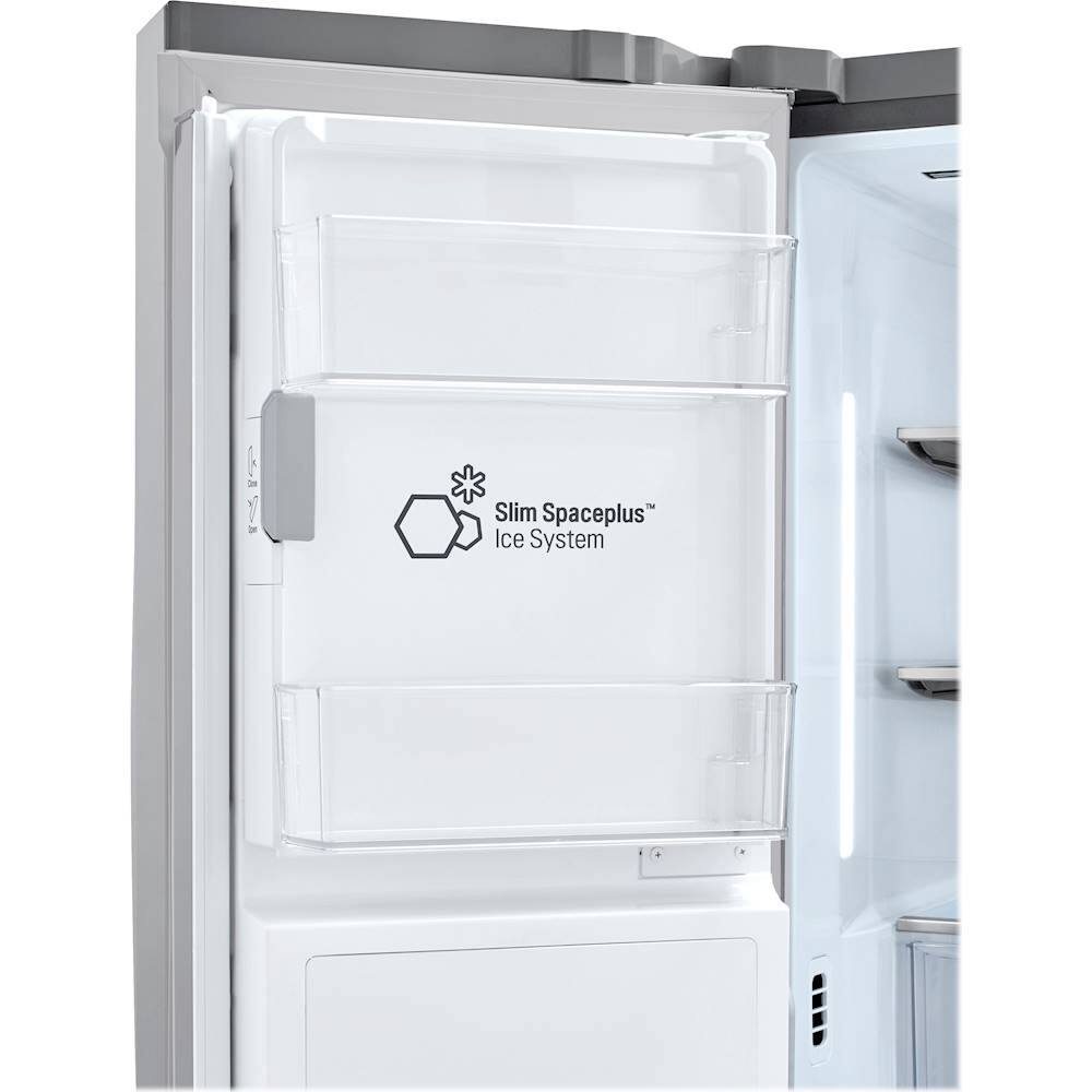 Alt View 33. LG - 24.5 Cu. Ft. French Door-in-Door Refrigerator - Stainless steel.