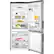 Alt View 2. LG - 14.7 Cu. Ft. Bottom-Freezer Smart Refrigerator with Smart Cooling - Platinum Silver.