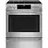 Front. Café - 5.7 Cu. Ft. Slide-In Electric Induction True Convection Range with Steam Cleaning and In-Oven Camera, Customizable - Stainless Steel.
