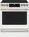 Front. Café - 5.7 Cu. Ft. Slide-In Electric Induction Convection Range.