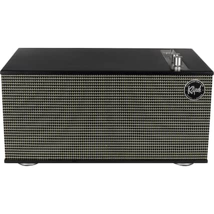Front. Klipsch - The Three II Hi-Res Portable Bluetooth Speaker - Matte Black.