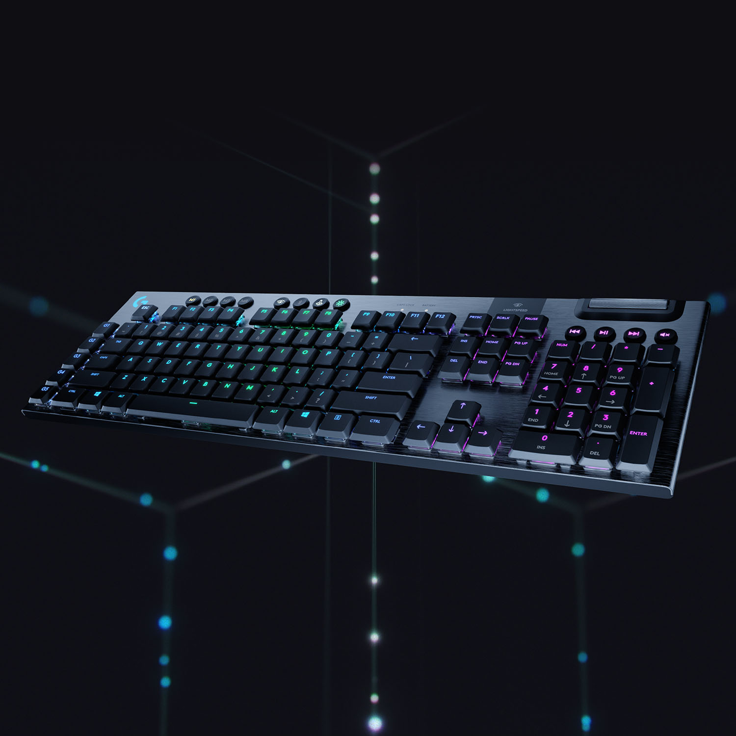 Logitech G915 TKL Lightspeed Mechanical Gaming Keyboard - Black  (920-009495) for sale online