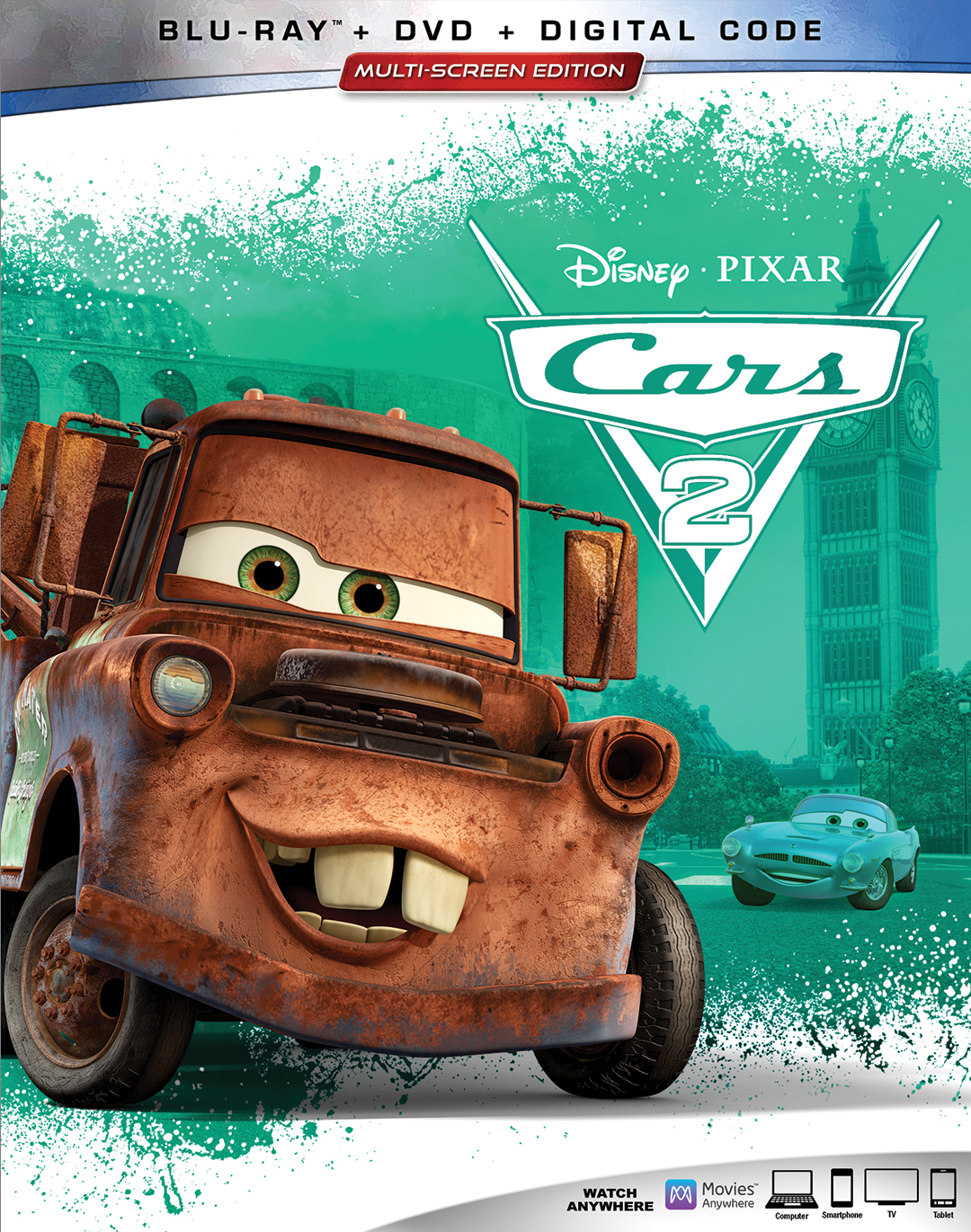 Cars 2 Includes Digital Copy Blu Ray Dvd 11 Best Buy