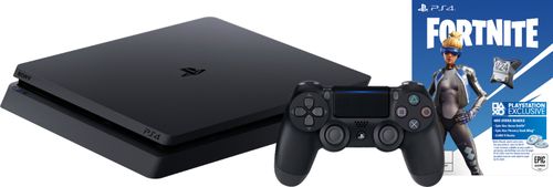  Sony - PlayStation 4 1TB Fortnite Neo Versa Console Bundle - Jet Black